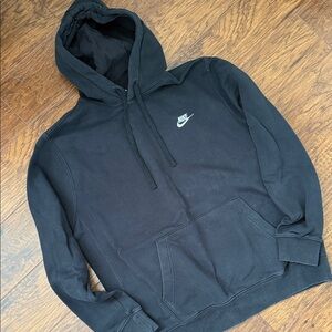 Nike Men's Club Fleece Pullover Hoodie - Black